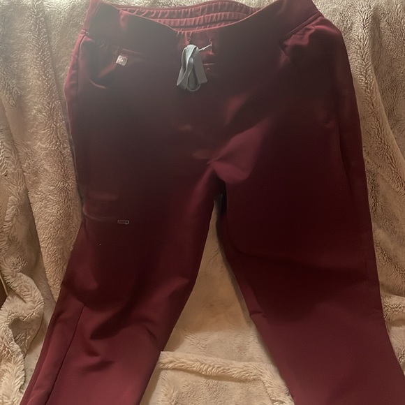 Burgundy Zamora Joggers - Picture 2 of 5